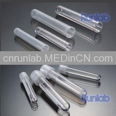 Disposable test Tubes, Round Bottom,Rimed Offered By Runlab Labware ...