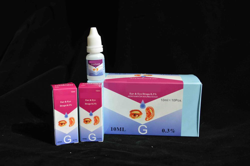 Gentamicin Ear/Eye Drops BP 0.4%/10ml Offered By MEHECO CO. LIMITED