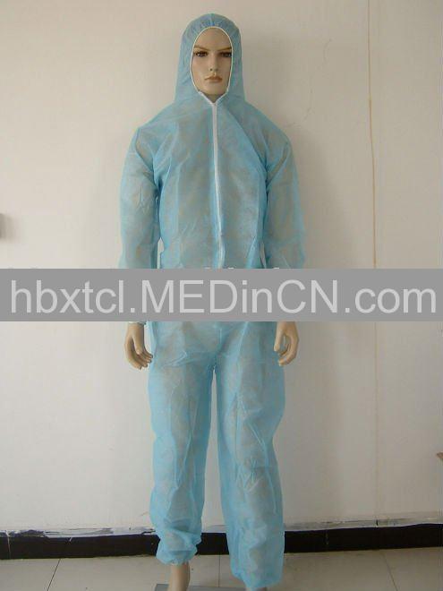 hospital products disposable Coverall Offered By Xiantao Chang Li Non ...